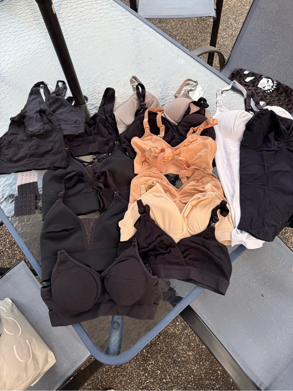 Lot of Nursing Bras & Tanktops